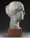 A MARBLE FEMALE HEAD, 17TH-18TH CENTURY