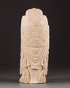 An Ivory carving of a Guanyin head
