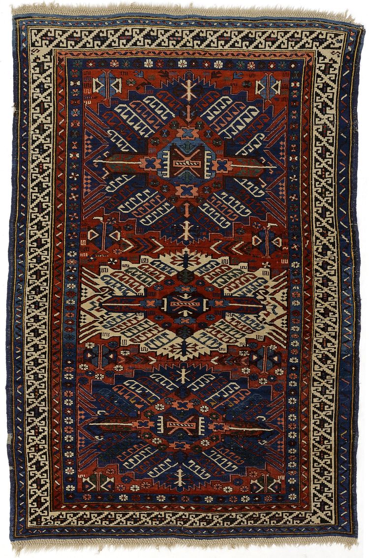 A ZEICHUR RUG, 19TH CENTURY