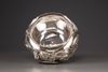 A silver ‘dragon' foliate rim punch bowl