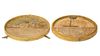 AN OTTOMAN QIBLA INDICATOR IN THE STYLE OF BARUN AL-MUKHTARI, 19TH CENTURY