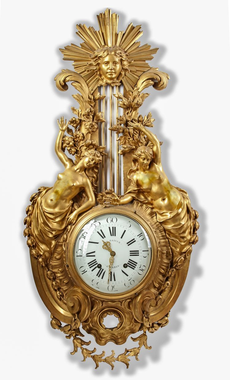 A FRENCH CARTEL CLOCK, CIRCA 1870