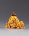 A Chinese soapstone figure