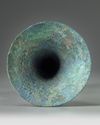 A Chinese bronze ritual vase, gu