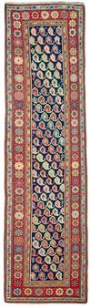 A CAUCASIAN KAZAK RUG, 19TH CENTURY