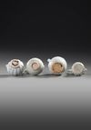 FOUR CHINESE QINGBAI PORCELAIN WATER DROPPERS, SONG DYNASTY (960-1279)