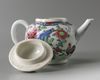 A CHINESE FAMILLE ROSE 'COCKEREL' TEAPOT AND COVER, YONGZHENG PERIOD (1723-1735)