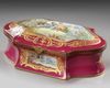 A  PINK SEVRES JEWELRY BOX, LATE 19TH CENTURY