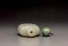 A white jade snuff bottle