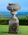 A CARVED LIMESTONE PLANTER, SECOND HALF 20TH CENTURY