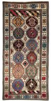 A CAUCASIAN ASKAFA RUG, 19TH CENTURY