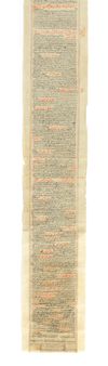 A COMPLETE QURAN SCROLL, 19TH-20TH CENTURY