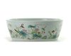 A Chinese famille rose 'bird and flowers' washer