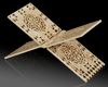 A MUGHAL IVORY QURAN STAND, 18TH CENTURY