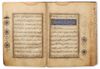 AN ILLUMINATED QURAN,  BAGHDAD, QARA QUYUNLU DYNASTY, DATED  870 AH/1465 AD