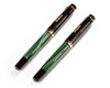 TWO PELICAN FOUNTAIN PENS MODEL M200 (2)