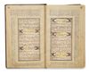 A SAFAVID QURAN WITH PERSIAN TRANSLATIONS MOST PROBABLY BY AQA HADI IBN MULLA MUHAMMAD SALIH MAZANDARANI, COPIED BY MUHTASHAM AL-ISFAHANI, THE ROYAL SCRIBE ( KATIB AL-SULTANI ), PERSIA, EARLY 18TH CENTURY