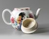 A CHINESE FAMILLE ROSE 'COCKEREL' TEAPOT, CHINA, YONGZHENG PERIOD (1723-1735)