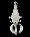 A BYZANTINE SILVER BUCKLE, 6TH CENTURY AD
