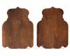 A PAIR OF OTTOMAN CALLIGRAPHIC CARVED  WOODEN PANELS, TURKEY, 19TH CENTURY