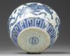 A Chinese blue and white jar