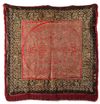 AN OTTOMAN EMBROIDERED HANGING PANEL, 19TH CENTURY
