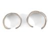 A PAIR OF SILVER BRACELETS, OMAN, 19TH CENTURY