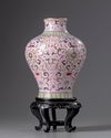 A Chinee famille rose vase
