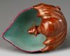 A Chinese famille rose 'bat and peach' coupe