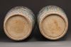 A pair of large Cantonese famille rose baluster vases
