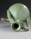A Chinese celadon-glazed ewer