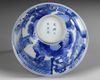 A JAPANESE BLUE AND WHITE BOWL, 19TH CENTURY
