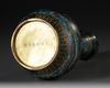 A CHINESE CLOISONNÉ ENAMEL GARLIC HEAD VASE, JINGTAI INCISED SIX-CHARACTER MARK IN A LINE (1450-1456), 17TH/18TH CENTURY