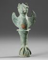 A BRONZE GRYPHON, ARCHAIC, LATE 6TH-EARLY 5TH CENTURY BC