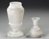 A FRENCH OPALINE VASE, CIRCA 1850
