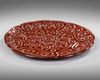 A CHINESE LACQUER CINNABAR DISH, MING DYNASTY (1368-1644 AD)