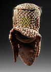 KUBA MASK ( BWOOM) WITH OUTSTANDING BEADWORK