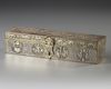 A MAMLUK STYLE SILVER INLAID PEN BOX, SYRIA OR EGYPT, 19TH-20TH CENTURY