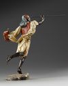 AN ORIENTALIST BRONZE, BY FRANZ BERGMANN, 19TH CENTURY