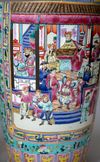 A pair of large Chinese famille rose vases