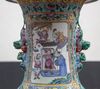 A large famille rose vase