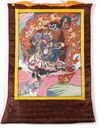 A WRATHFUL DEITY THANGKA, TIBET, 20TH CENTURY