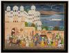 A MAHARAJA RIDING AN ELEPHANT, RAJASTHAN, NORTH INDIA, 19TH CENTURY