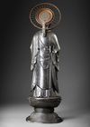 JIZO BOSATSU BRONZE FIGURE, JAPAN, 18TH CENTURY