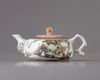 A famille rose teapot