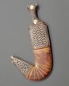 A SILVER YEMENI DAGGER,  EARLY 20TH CENTURY