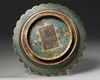 A Chinese cloisonné enamel pricket stick