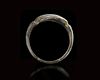 A BYZANTINE SILVER RING DEPICTING A SACRED FIGURE