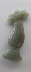 A MUGHAL JADE DAGGER HILT, INDIA,  20TH CENTURY