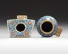 A CHINESE CLOISONNÉ ENAMEL BIRD CAGE, QING DYNASTY ( 1644-1911)